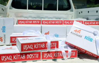 “AzerGold” QSC və RİİB “Kitab Sovqatı” aksiyası keçirib - FOTO